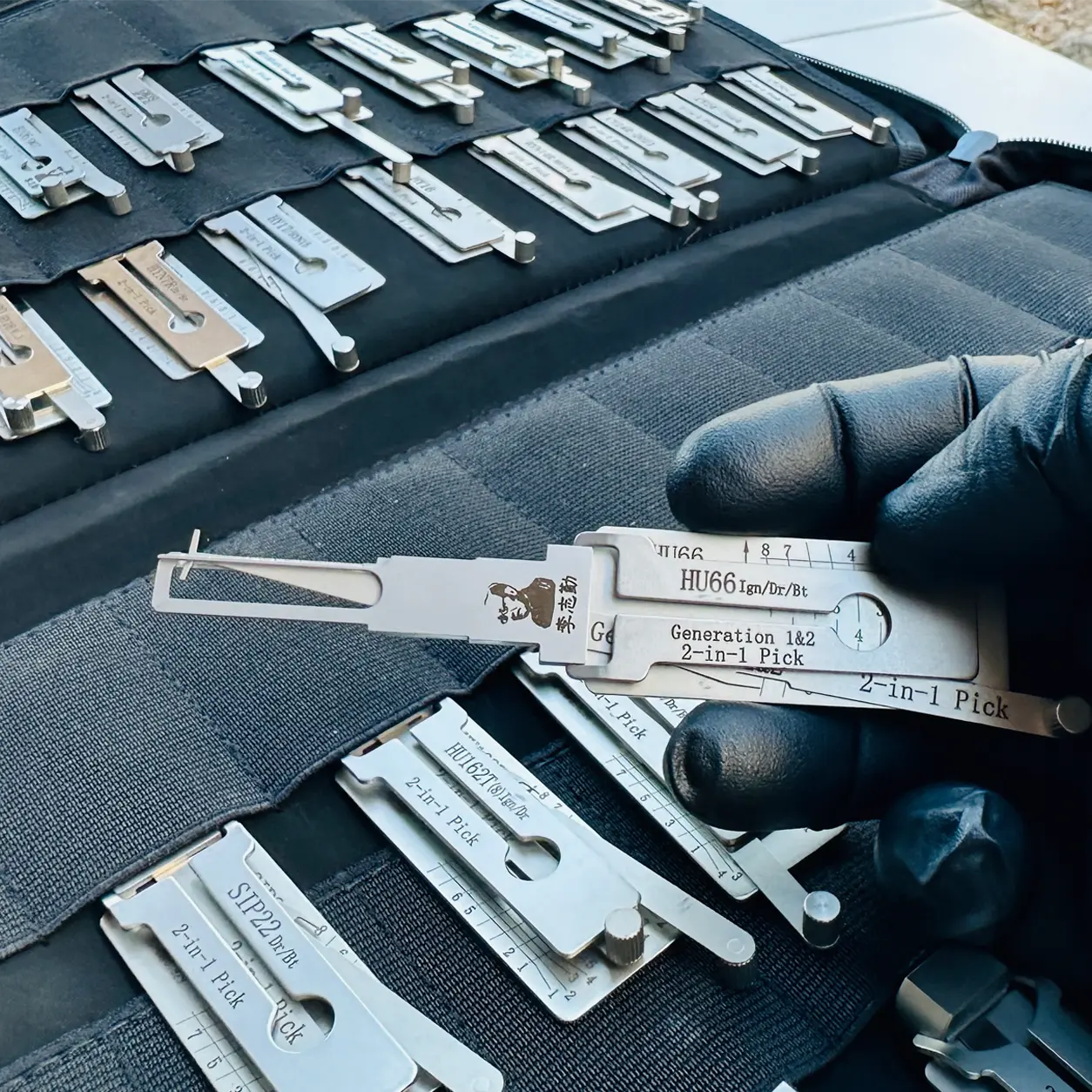Lishi 2-in-1 automotive lock pick tools