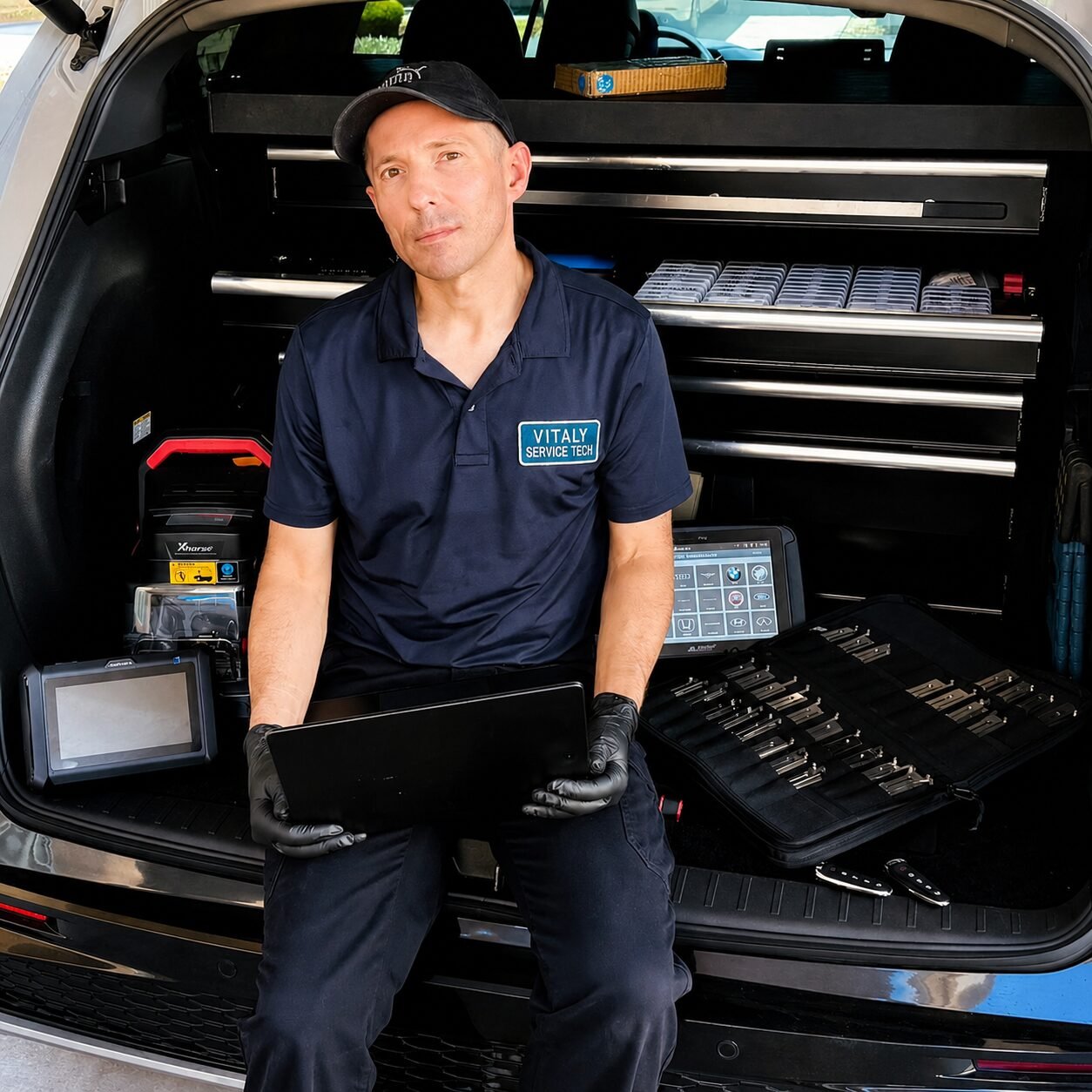 Mobile automotive locksmith equipment in Las Vegas