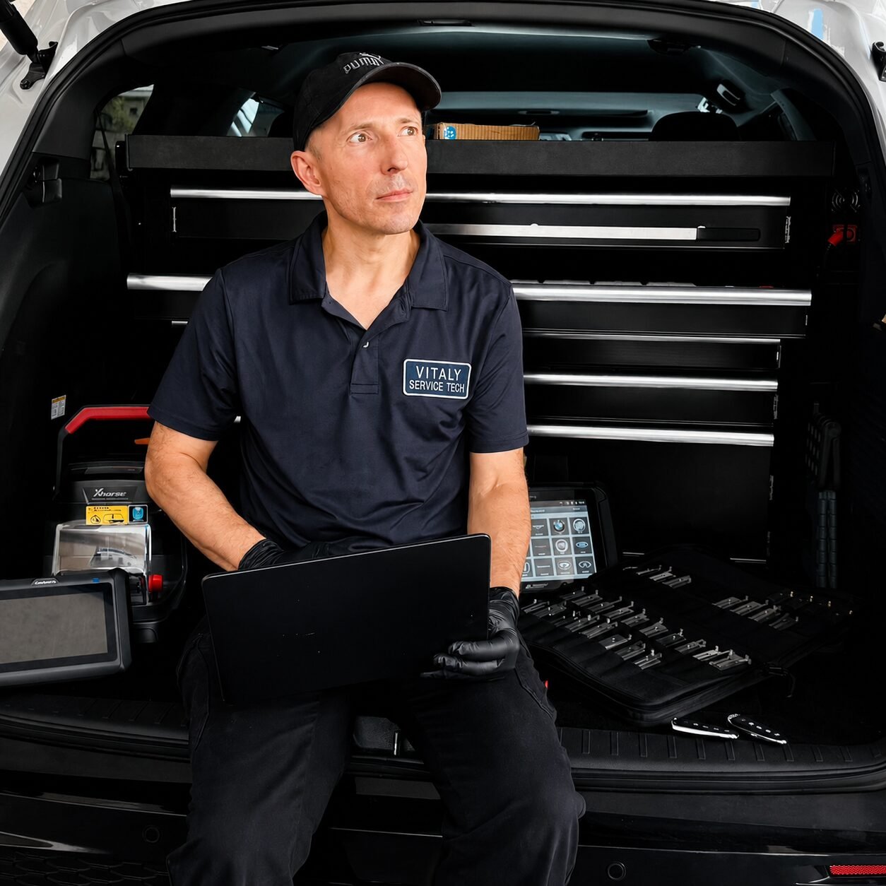 Mobile car locksmith working in Las Vegas